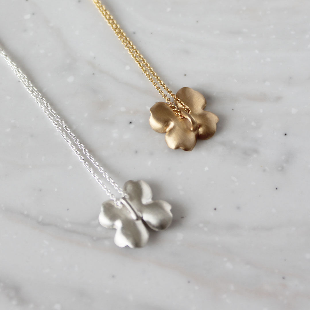 クローバーのネックレス ( L size ) | atelier mozu クローバーのネックレス ( L size ) | atelier mozu