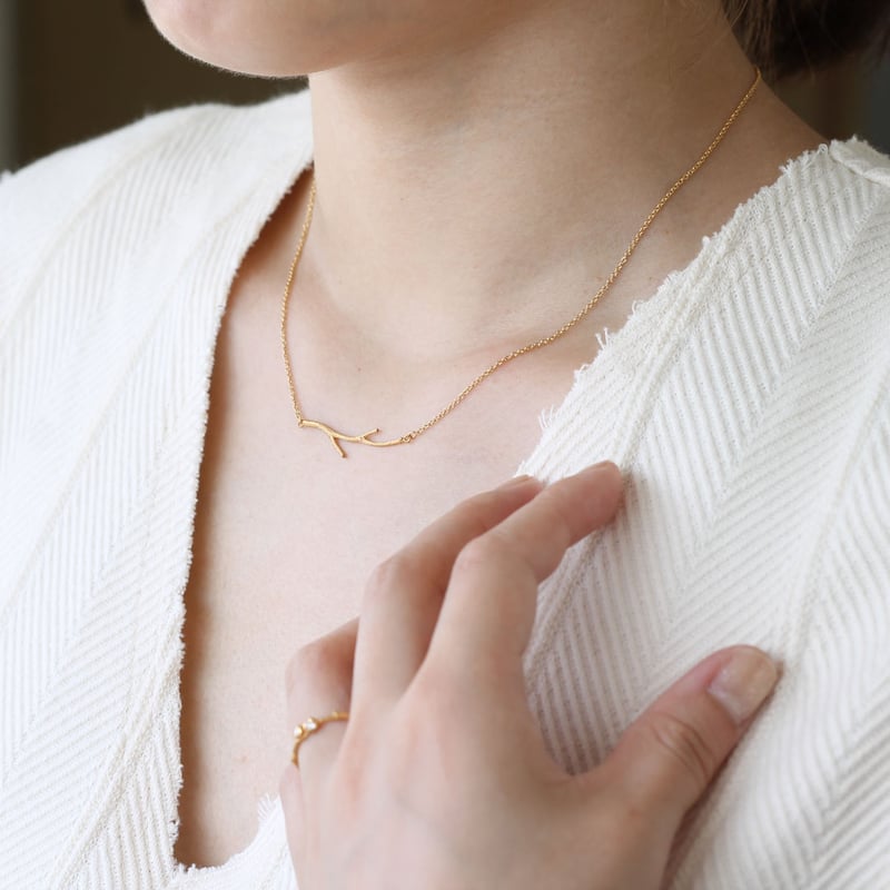 小枝のネックレス | atelier mozu 小枝のネックレス | atelier mozu