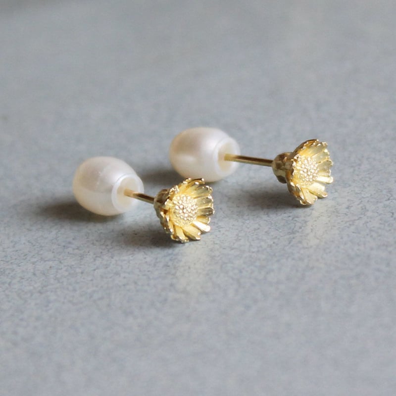 K18 ノースポールピアス | atelier mozu 