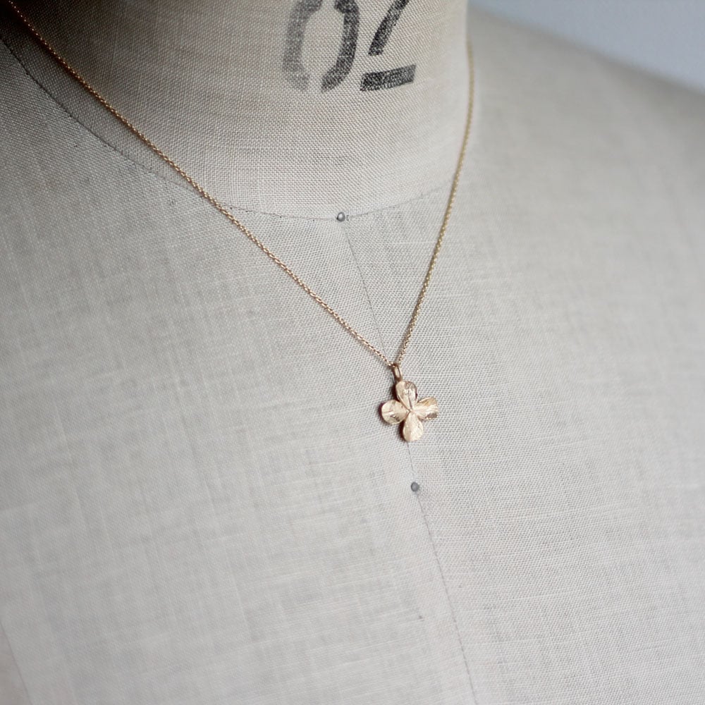 クローバーのネックレス | atelier mozu クローバーのネックレス | atelier mozu