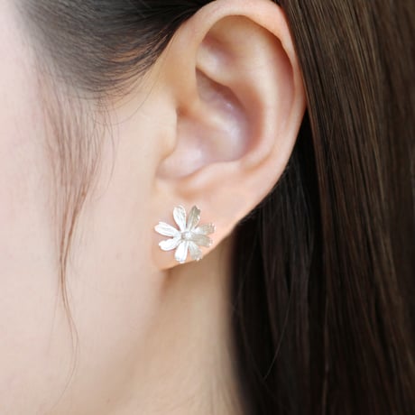 コスモスのピアス / cosmos earrings
