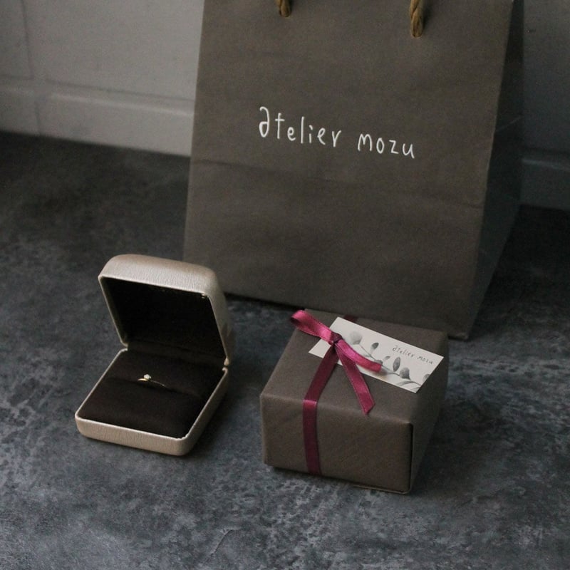 K18 金木犀のリング | atelier mozu