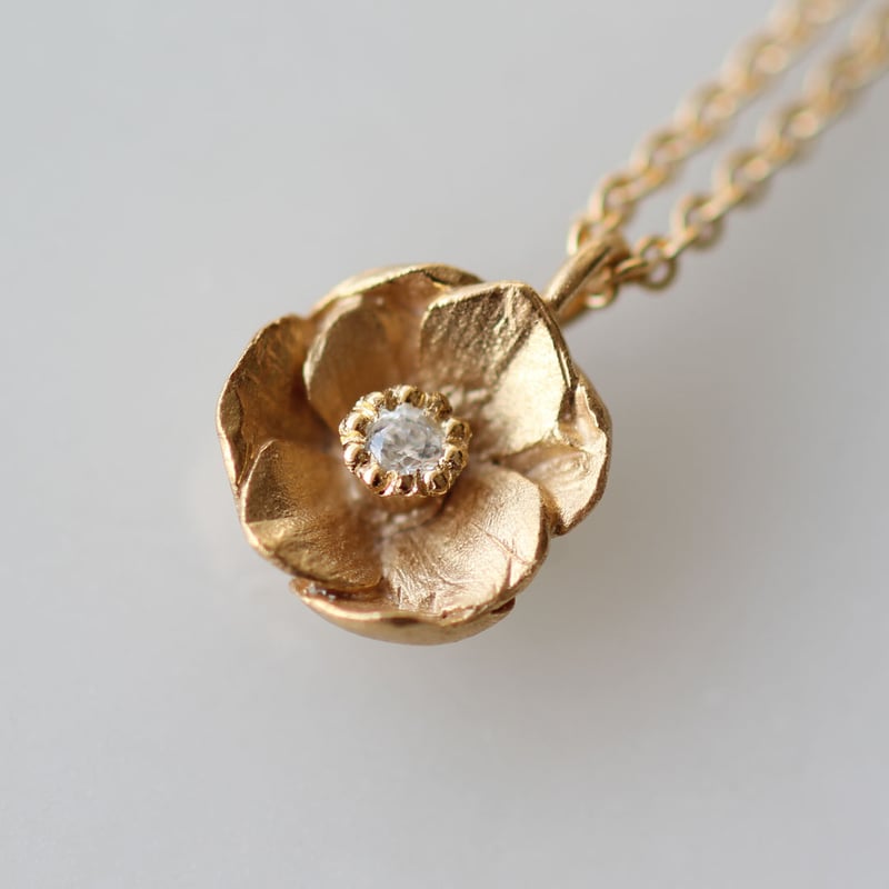 アネモネのネックレス / Anemone necklace | atelier mozu
