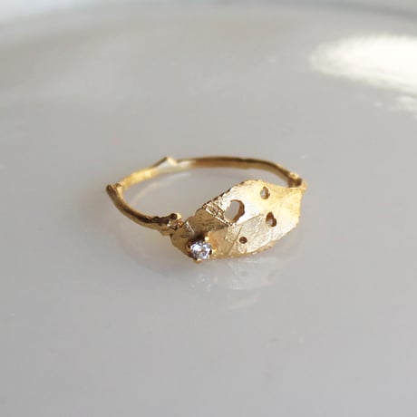 ブロッサムリーフ・リング / Blossom leaf ring