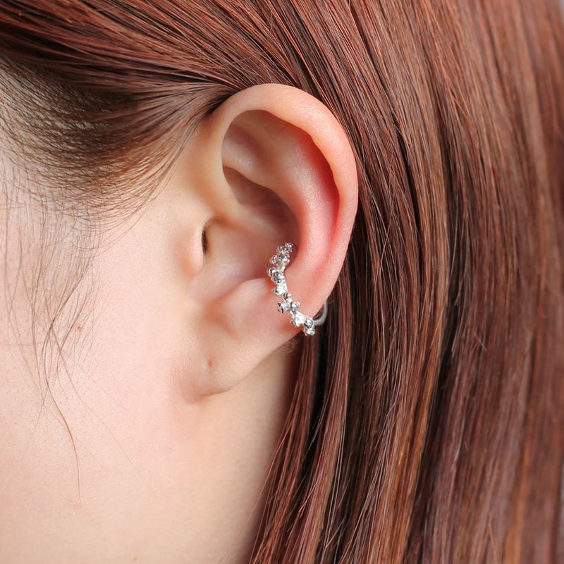 ミモザのイヤーカフ・L size / Mimosa ear cuff - L size - |