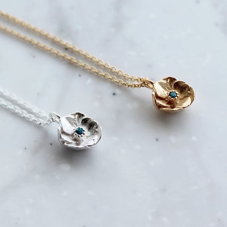 アネモネのネックレス / Anemone necklace