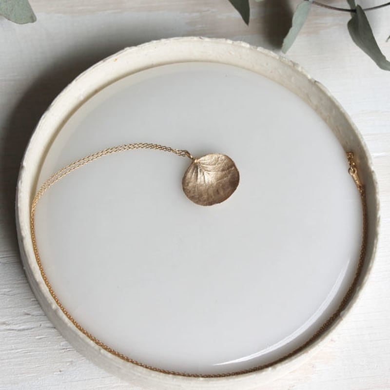 ユーカリプト　ネックレス ユーカリのネックレス / Eucalyptus necklace | atelier mozu
