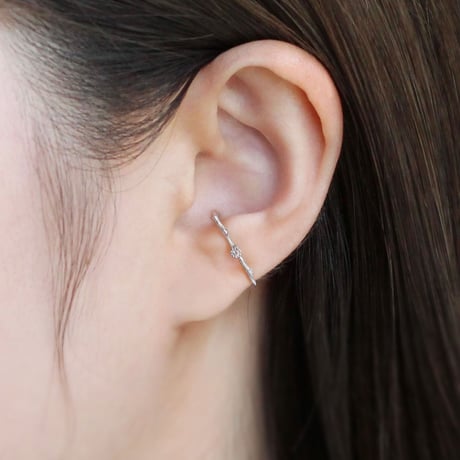 Branche stone ear cuff