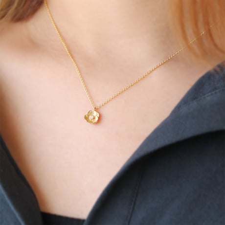 アネモネのネックレス / Anemone necklace