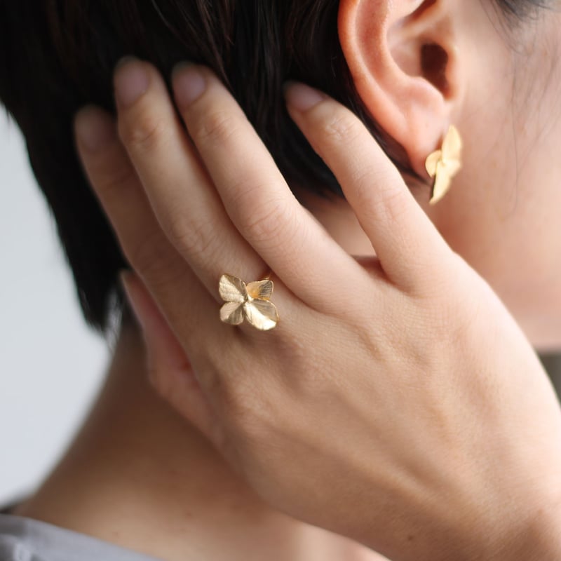 紫陽花のリング | atelier mozu 紫陽花のリング | atelier mozu