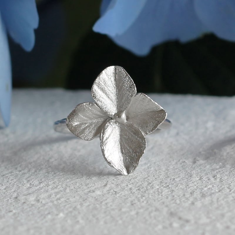 紫陽花のリング | atelier mozu 紫陽花のリング | atelier mozu