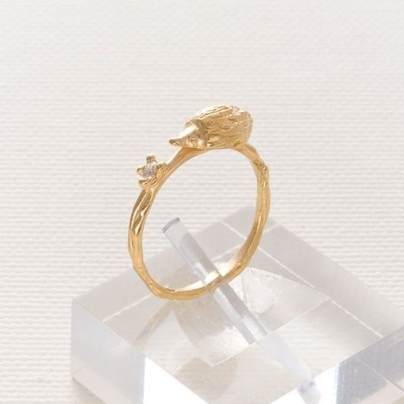 ハリネズミのリング | atelier mozu