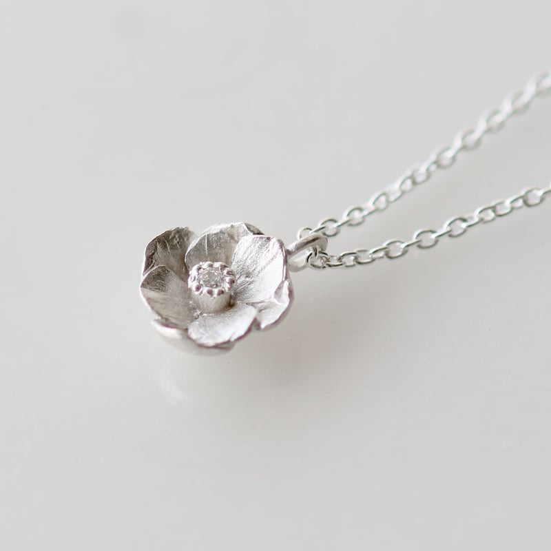 アネモネのネックレス / Anemone necklace | atelier mozu
