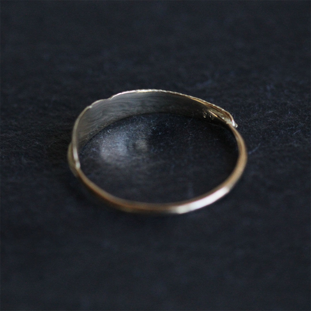 フェザーリング　シルバー925&K18 フェザーリングシルバー925&K18