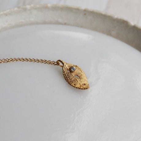 ブロッサムリーフ・ネックレス / Blossom leaf neckalce