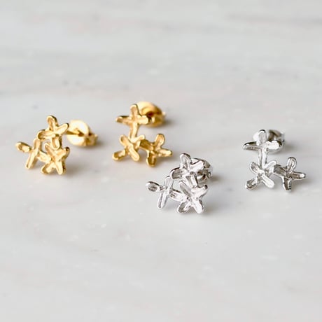 金木犀のピアス