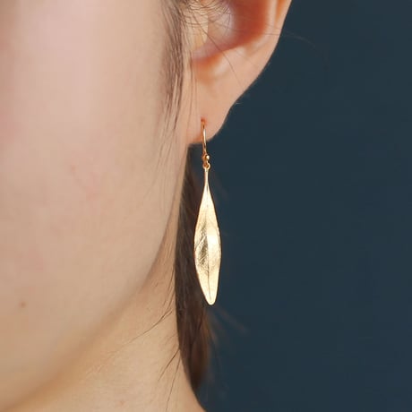 オリーブのピアス / Olive leaf earrings