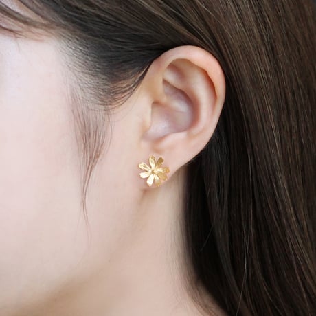 コスモスのピアス / cosmos earrings