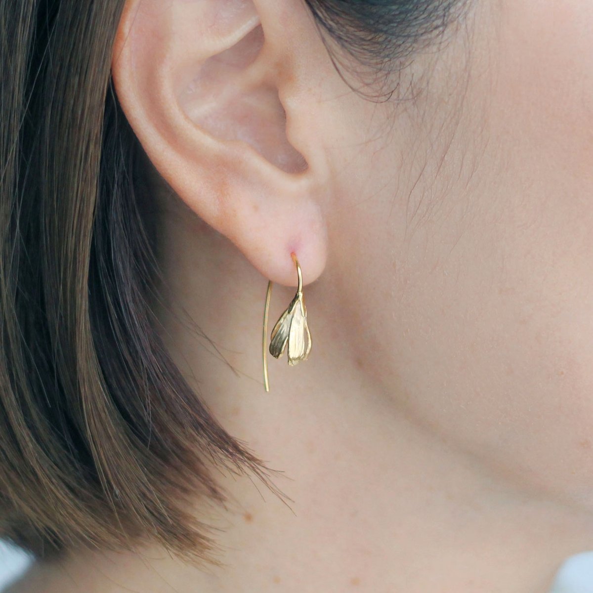 夏色つぼみカットのピアス