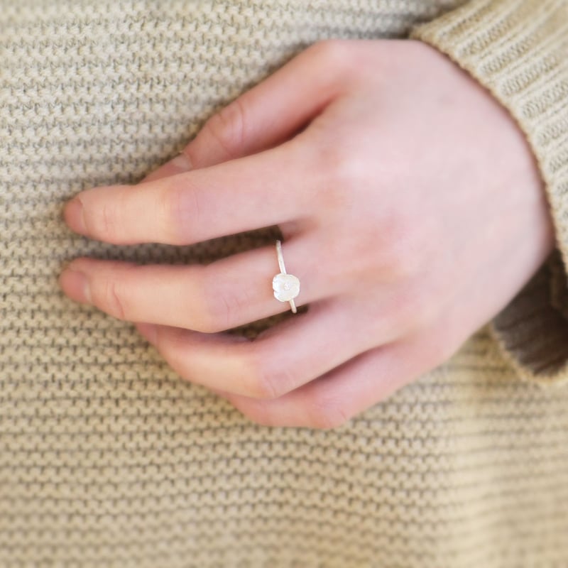 アネモネのリング / Anemone ring | atelier mozu