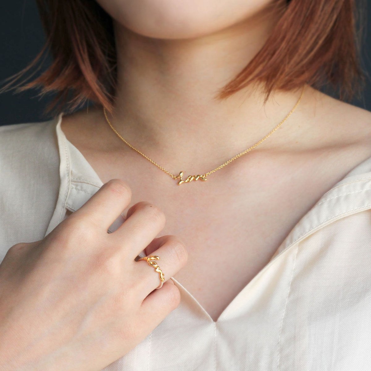 LOVE necklace | atelier mozu