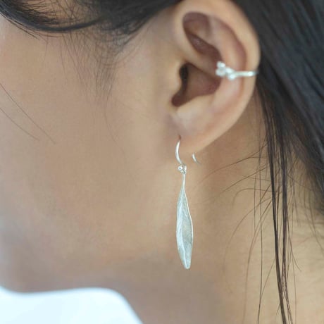 オリーブのピアス / Olive leaf earrings