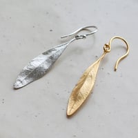 オリーブのピアス / Olive leaf earrings