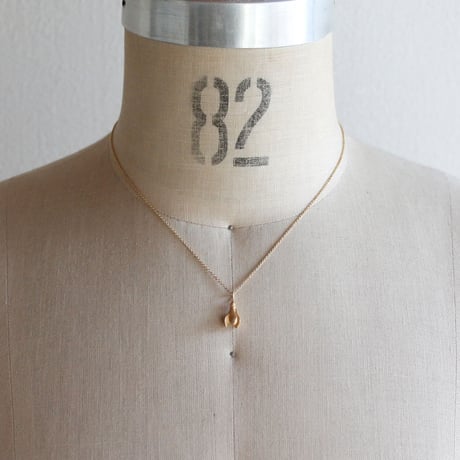 スノードロップのネックレス / Snowdrop necklace