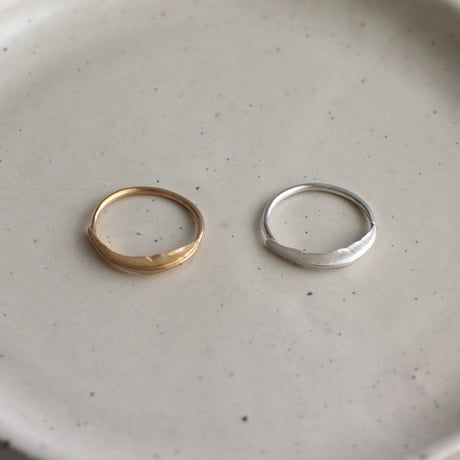 フェザーのリング / Feather ring