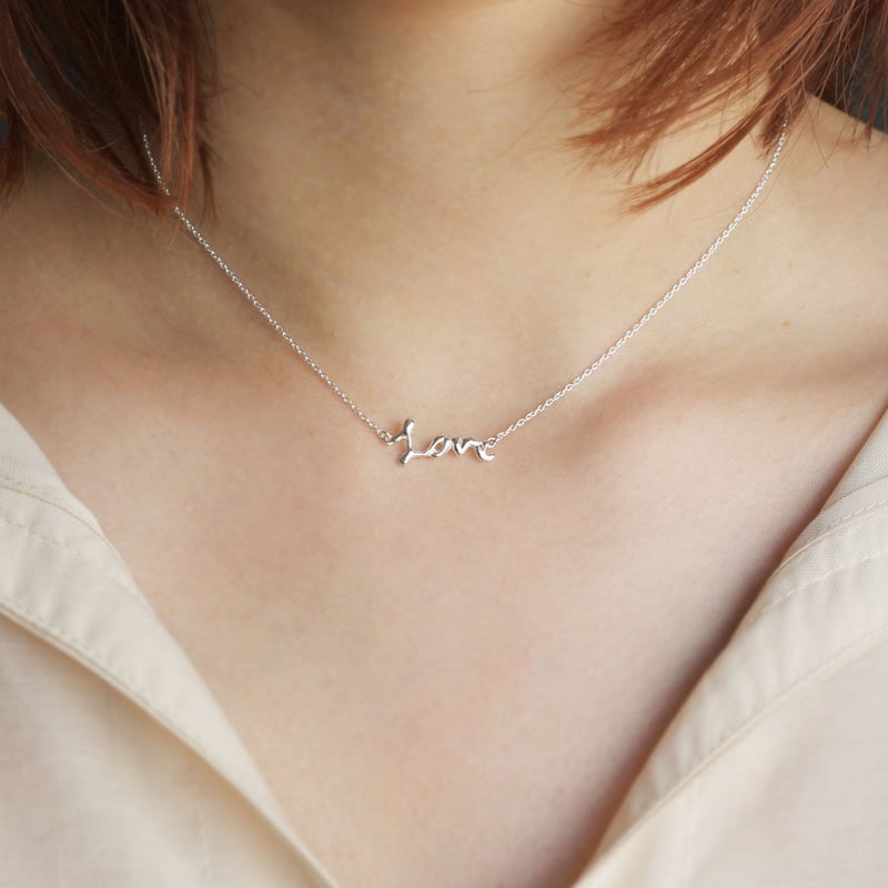 LOVE necklace | atelier mozu LOVE necklace | atelier mozu