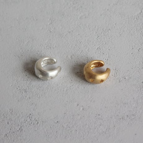 星空のイヤーカフ / Starry night sky ear cuff