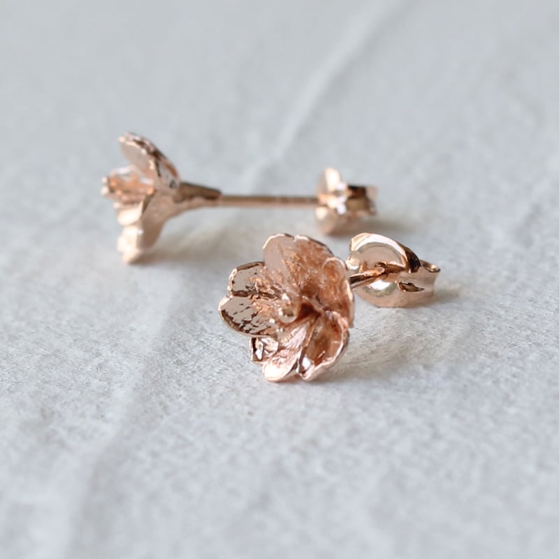 さくらのピアス / Cherry blossom earrings | atelier mozu