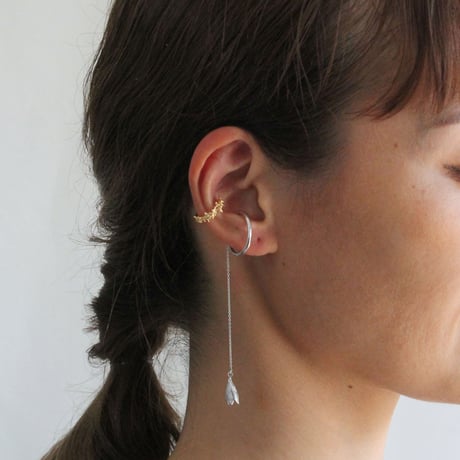 Bellflower ear cuff