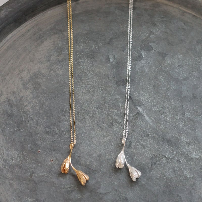 専用　 ワダツミ　ネックレス もうすぐひらくつぼみのネックレス / Necklace of a flower buds ab