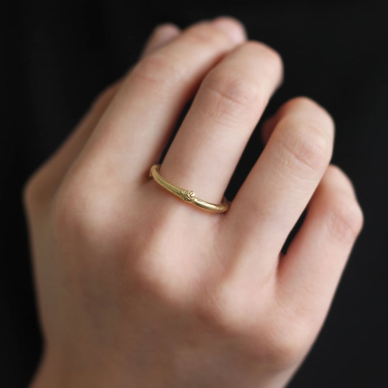 K18 枝のリング / 18K gold Branch Ring | atelier mozu K18 枝のリング / 18K gold Branch Ring | atelier mozu