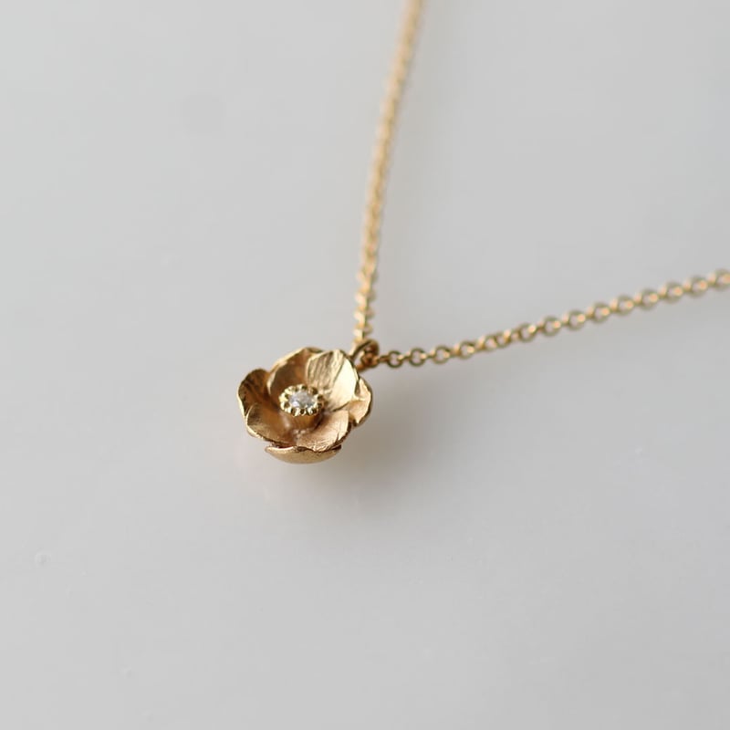 アネモネのネックレス / Anemone necklace | atelier mozu