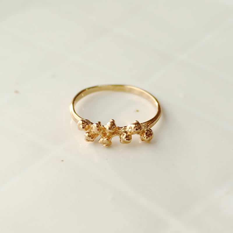 ミモザのリング / Mimosa ring | atelier mozu