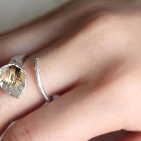 カラーのリング / Calla lily ring