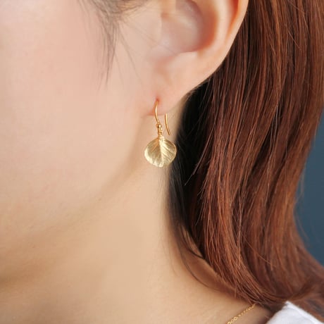 ユーカリのピアス
