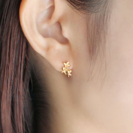 金木犀のピアス