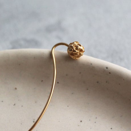 シロツメクサのピアス / White clover earrings