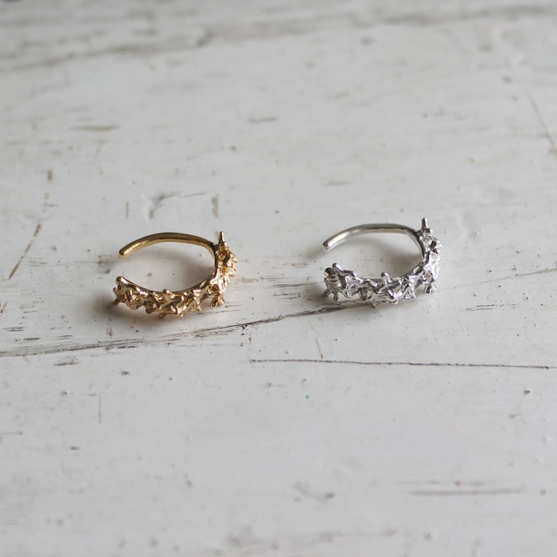 sassy. flower ear cuffs イヤーカフ　イヤリング flower ear cuffs | sassy.