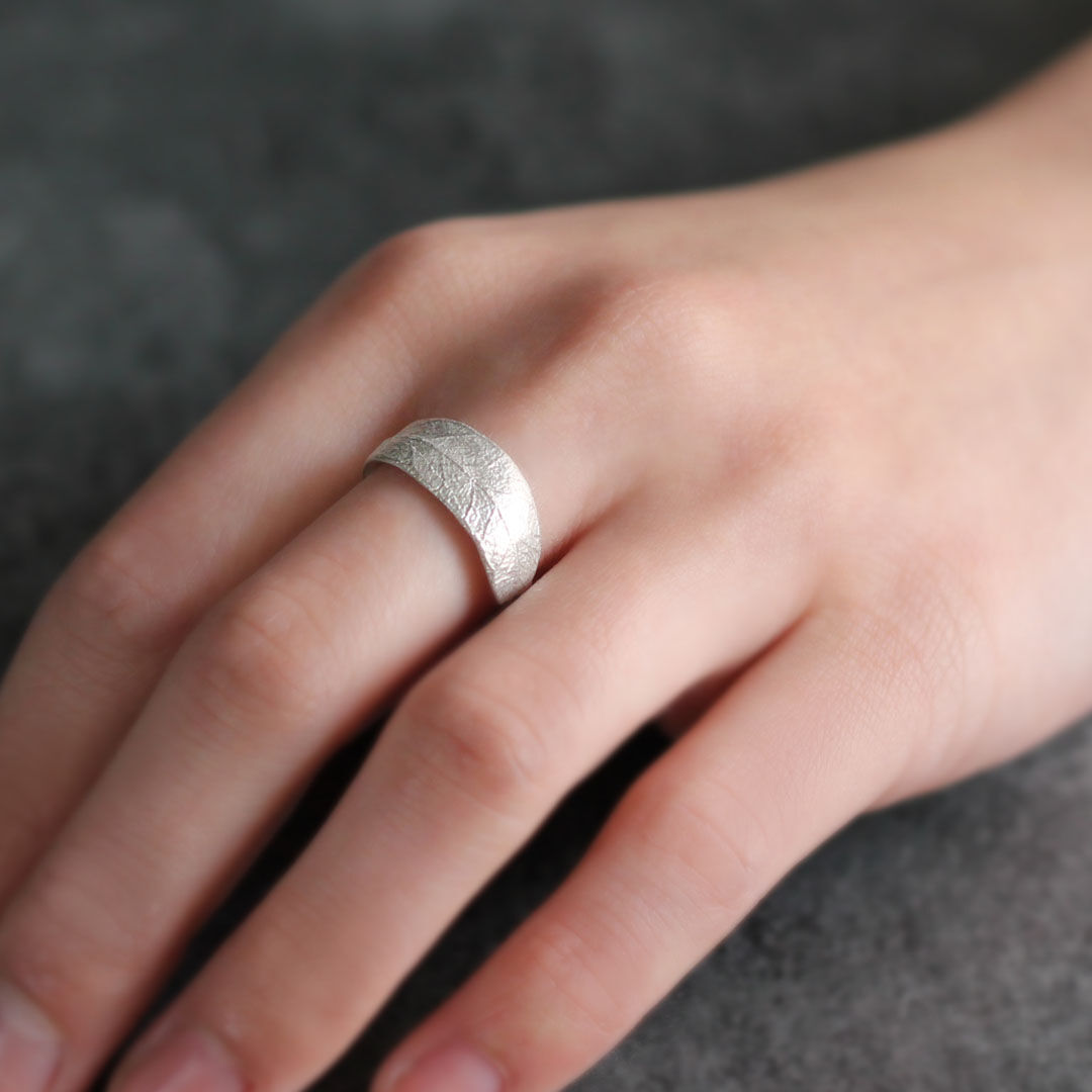 手作りリング　アートなオリーブの木 オリーブのリング | atelier mozu