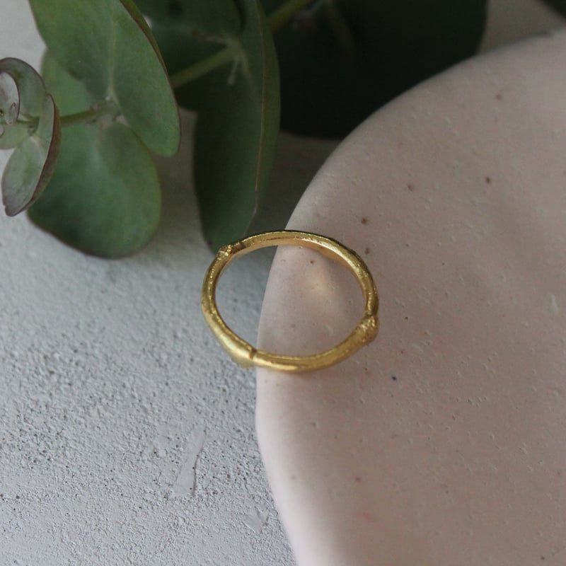 K18 枝のリング / 18K gold Branch Ring | atelier mozu K18 枝のリング / 18K gold Branch Ring | atelier mozu