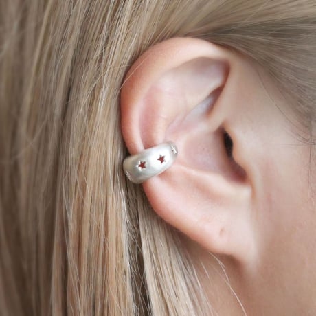 星空のイヤーカフ / Starry night sky ear cuff