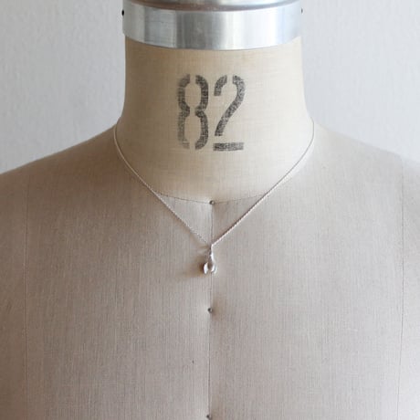 スノードロップのネックレス / Snowdrop necklace