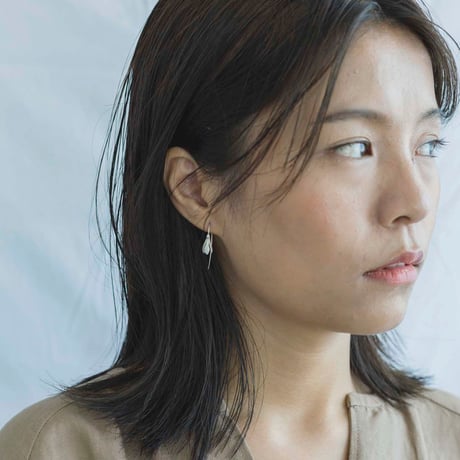 スノードロップのピアス / Snowdrop earrings