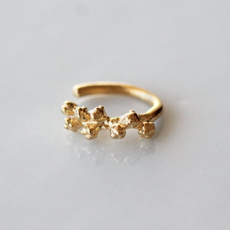 ミモザのイヤーカフ・S size / Mimosa ear cuff - S size -