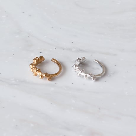 ミモザのイヤーカフ・L size / Mimosa ear cuff - L size -