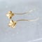 クローバーウェービーピアス / Clover wavy earrings